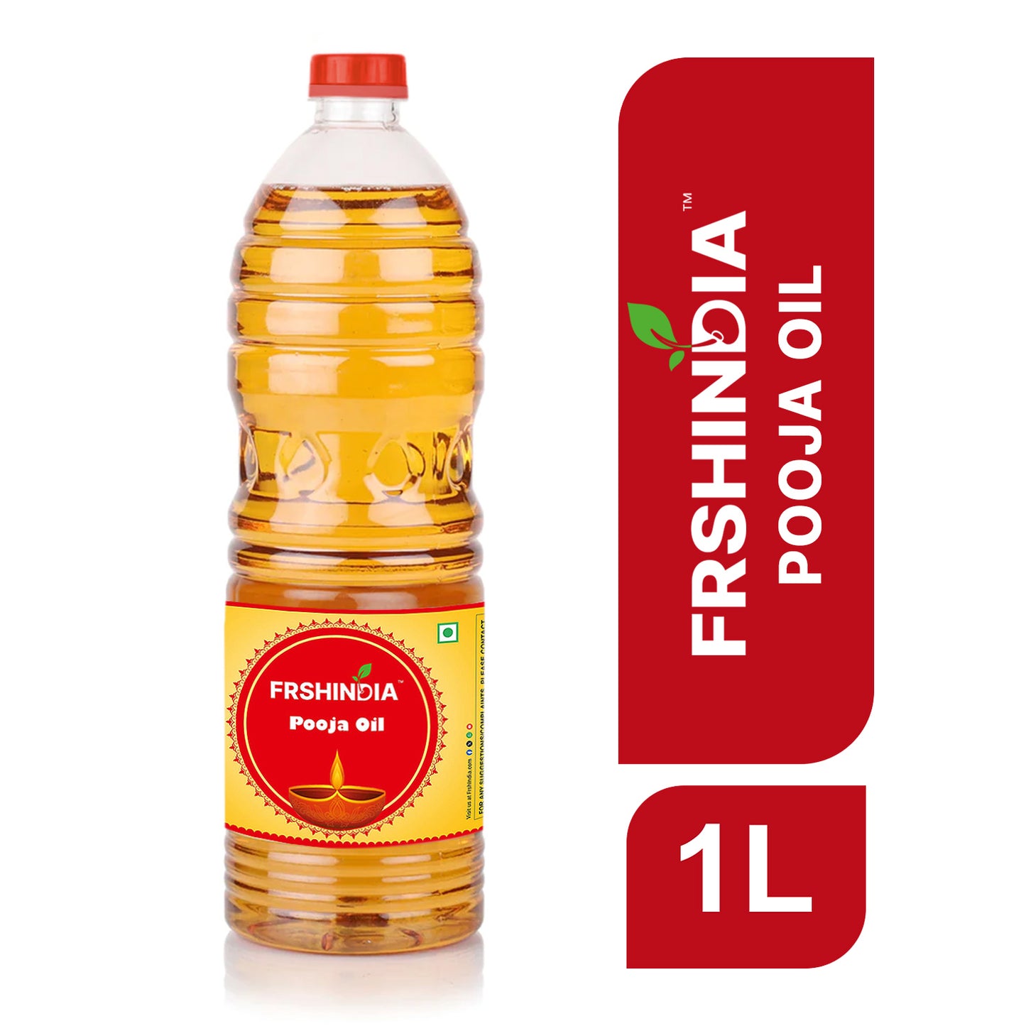 FRSHINDIA Divine Glow Pooja Oil (1 Ltr.)