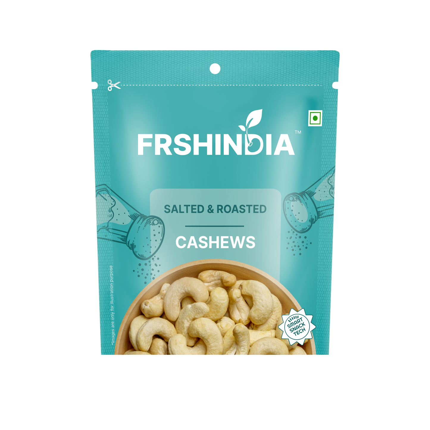 FRSHINDIA Salted & Roasted Cashews MRP 20 (pack of 25)