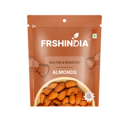 FRSHINDIA Salted & Roasted Almonds MRP 20 (pack of 25)